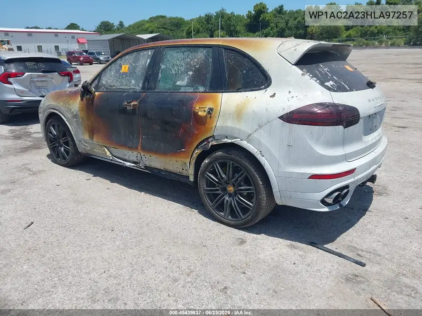 2017 Porsche Cayenne Turbo S VIN: WP1AC2A23HLA97257 Lot: 45439837