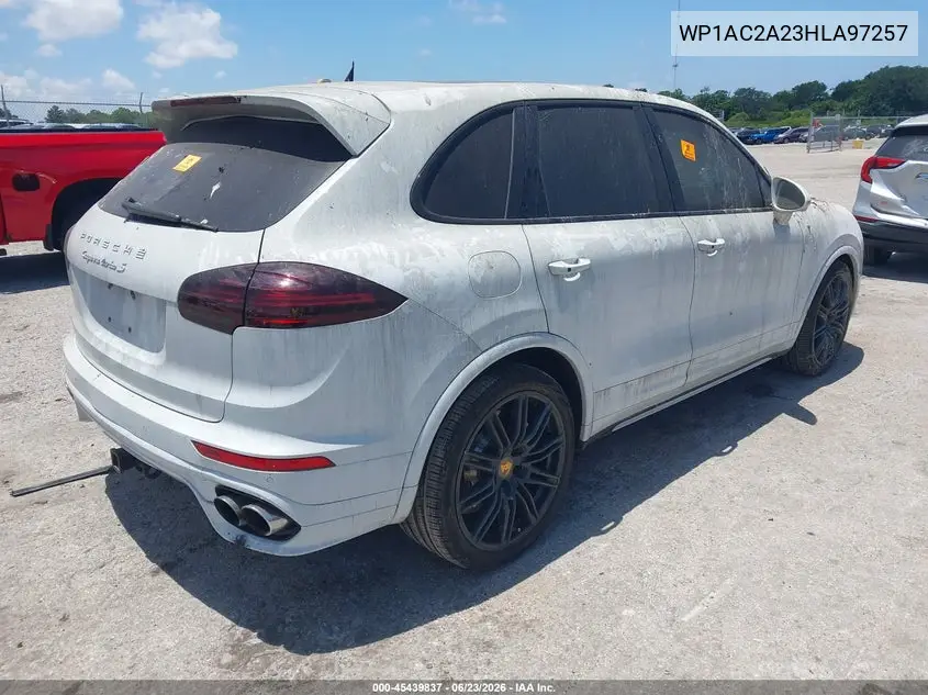 2017 Porsche Cayenne Turbo S VIN: WP1AC2A23HLA97257 Lot: 45439837