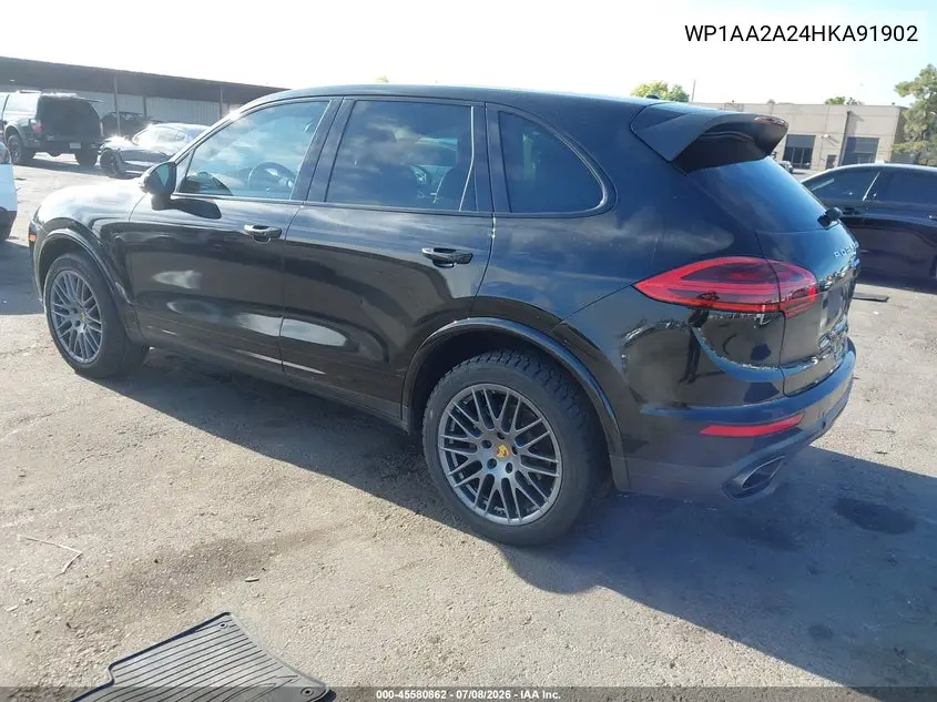 2017 Porsche Cayenne Platinum Edition VIN: WP1AA2A24HKA91902 Lot: 45580862