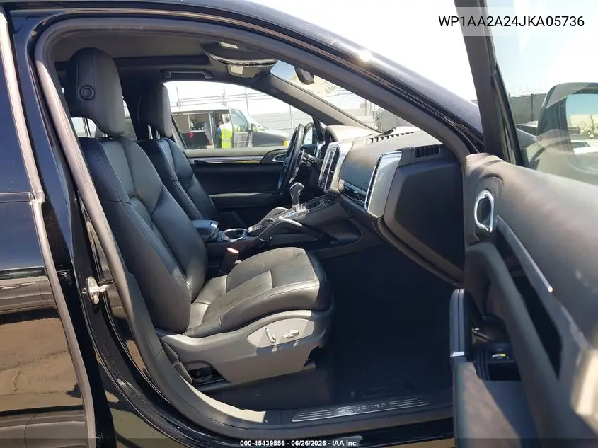 2018 Porsche Cayenne VIN: WP1AA2A24JKA05736 Lot: 45439556