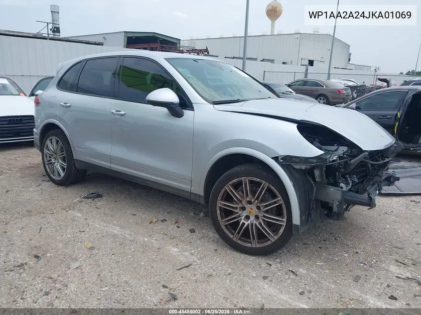 2018 Porsche Cayenne Platinum Edition VIN: WP1AA2A24JKA01069 Lot: 45485002