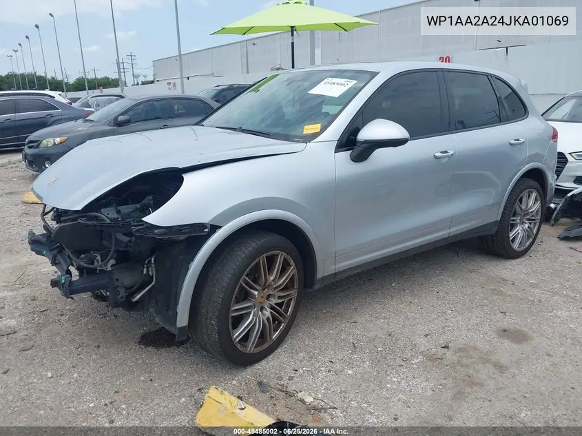 2018 Porsche Cayenne Platinum Edition VIN: WP1AA2A24JKA01069 Lot: 45485002