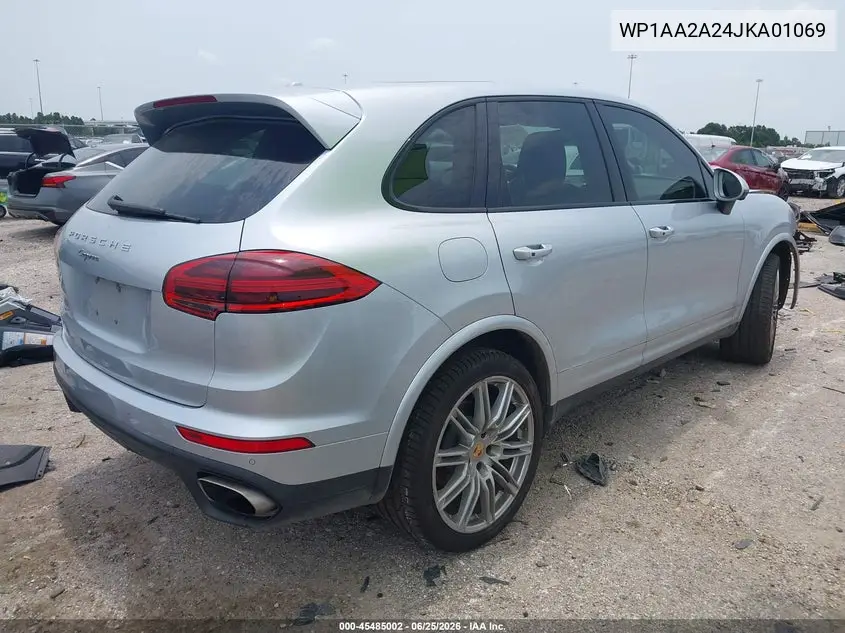 2018 Porsche Cayenne Platinum Edition VIN: WP1AA2A24JKA01069 Lot: 45485002