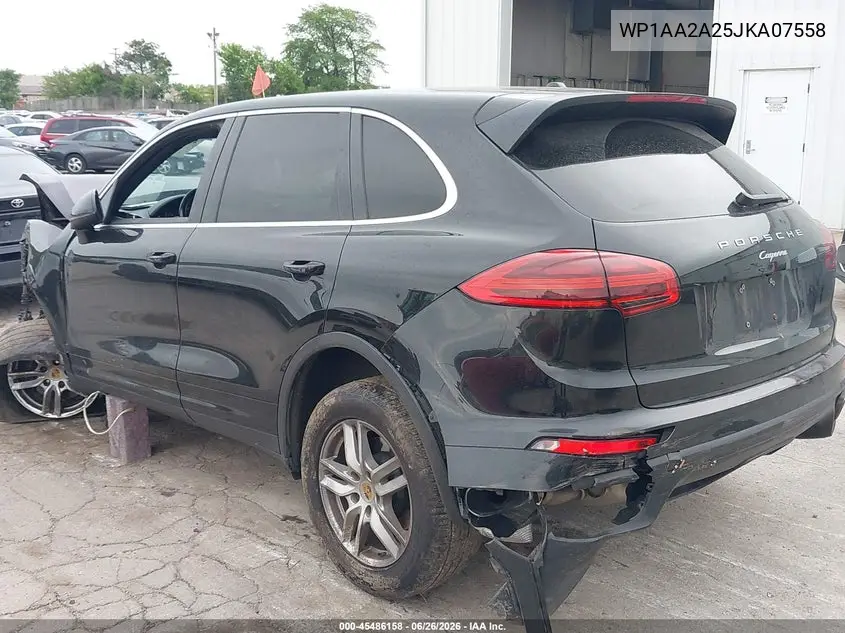 2018 Porsche Cayenne Platinum Edition VIN: WP1AA2A25JKA07558 Lot: 45486158