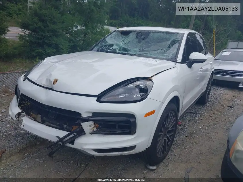 2020 Porsche Cayenne VIN: WP1AA2AY2LDA05133 Lot: 45231755