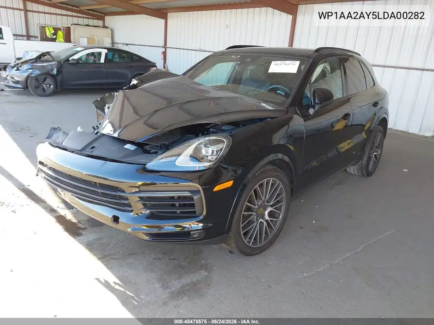 2020 Porsche Cayenne VIN: WP1AA2AY5LDA00282 Lot: 45470575