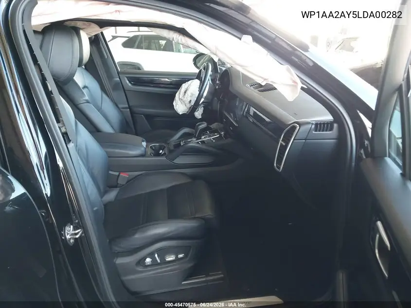 2020 Porsche Cayenne VIN: WP1AA2AY5LDA00282 Lot: 45470575