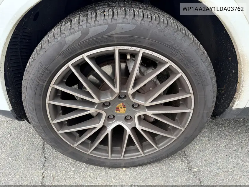 2020 Porsche Cayenne VIN: WP1AA2AY1LDA03762 Lot: 45499982
