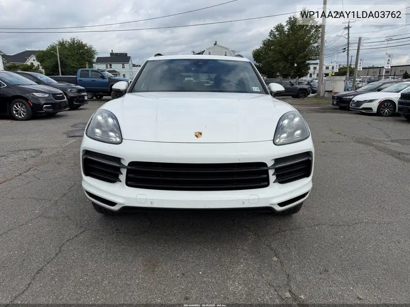 2020 Porsche Cayenne VIN: WP1AA2AY1LDA03762 Lot: 45499982