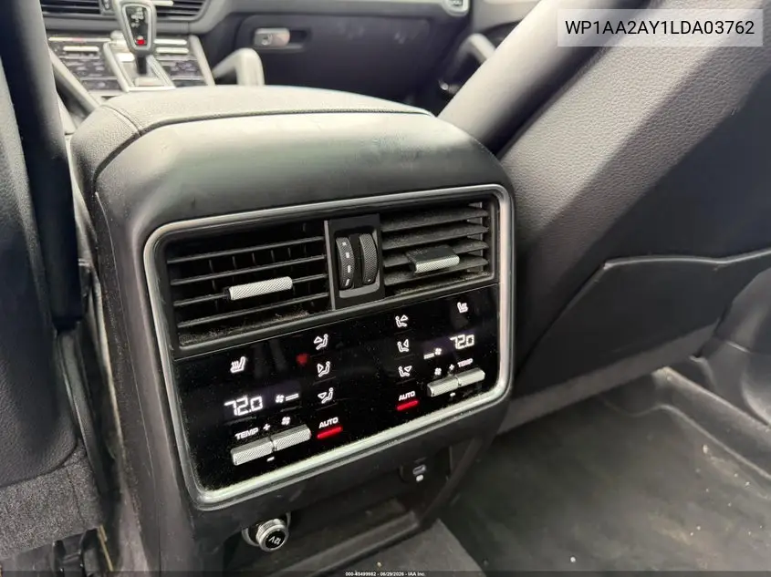 2020 Porsche Cayenne VIN: WP1AA2AY1LDA03762 Lot: 45499982
