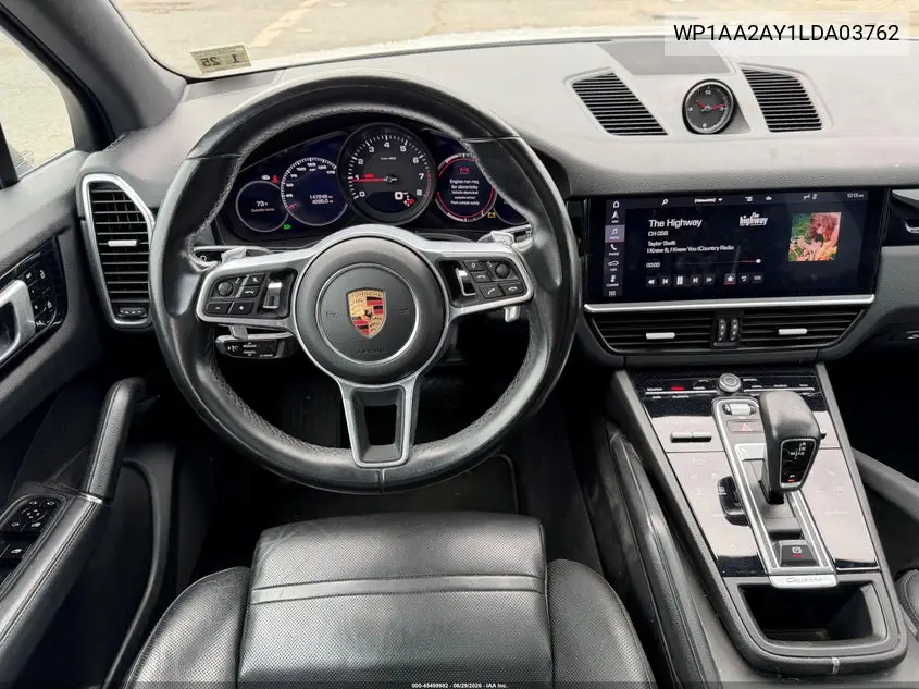 2020 Porsche Cayenne VIN: WP1AA2AY1LDA03762 Lot: 45499982