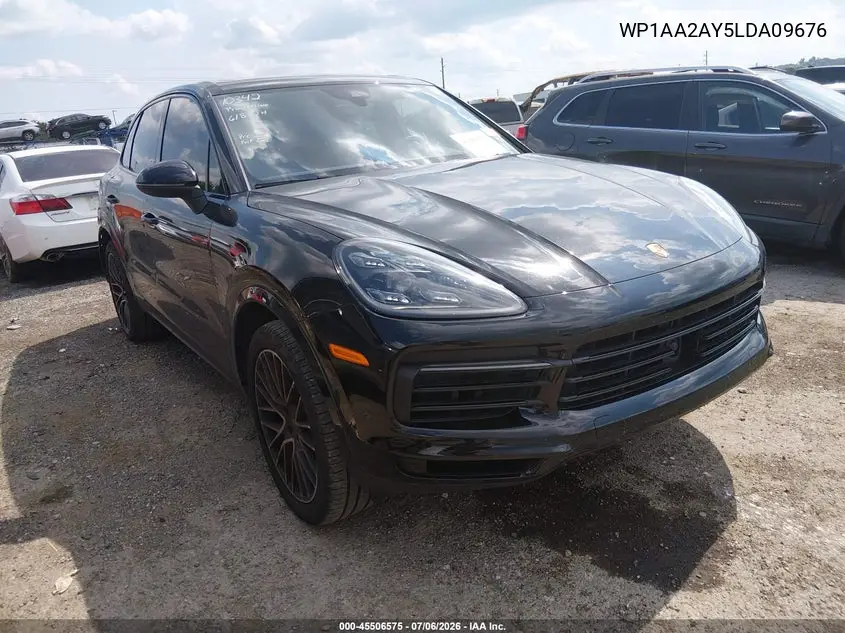 2020 Porsche Cayenne VIN: WP1AA2AY5LDA09676 Lot: 45506575