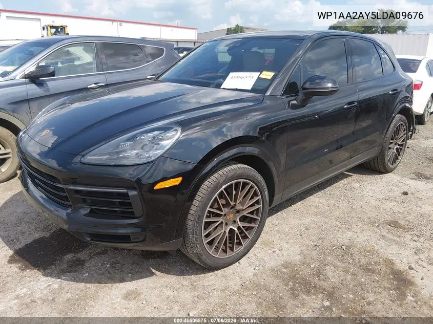 2020 Porsche Cayenne VIN: WP1AA2AY5LDA09676 Lot: 45506575