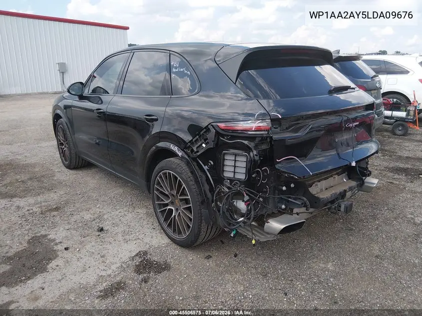 2020 Porsche Cayenne VIN: WP1AA2AY5LDA09676 Lot: 45506575