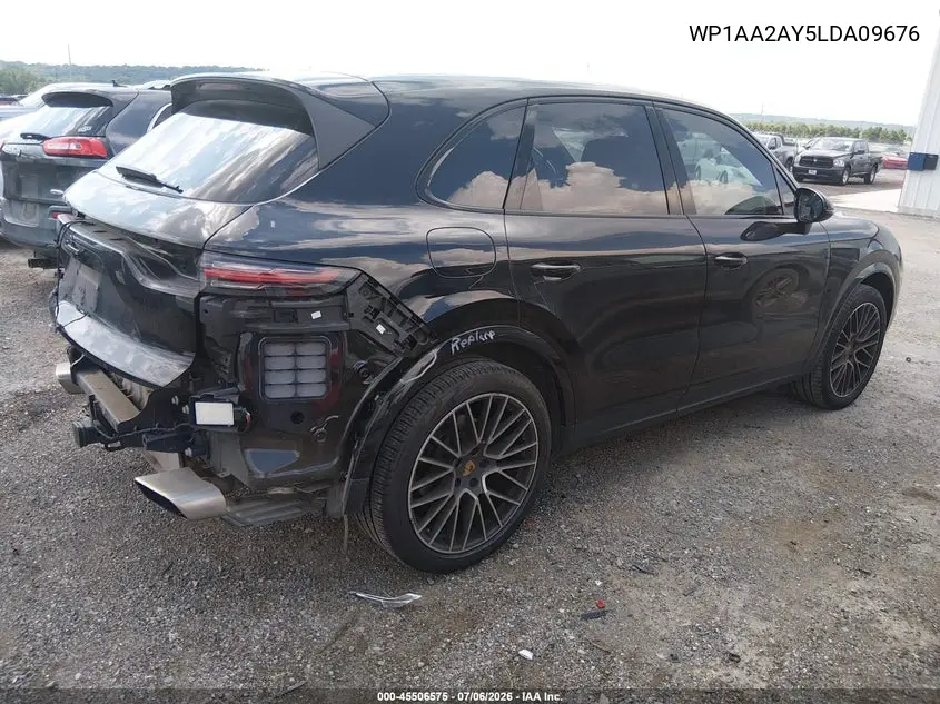 2020 Porsche Cayenne VIN: WP1AA2AY5LDA09676 Lot: 45506575