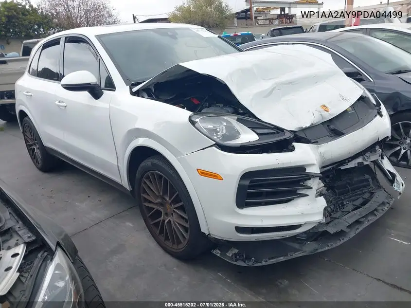 2023 Porsche Cayenne Platinum Edition VIN: WP1AA2AY9PDA04499 Lot: 45515202