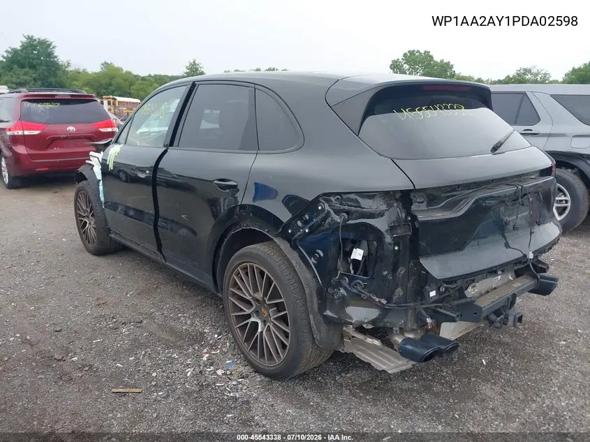 2023 Porsche Cayenne Platinum Edition VIN: WP1AA2AY1PDA02598 Lot: 45543338