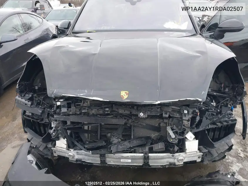 2024 Porsche Cayenne VIN: WP1AA2AY1RDA02507 Lot: 12502512