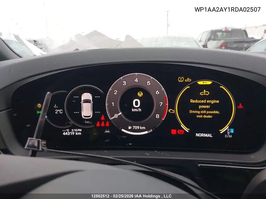 2024 Porsche Cayenne VIN: WP1AA2AY1RDA02507 Lot: 12502512