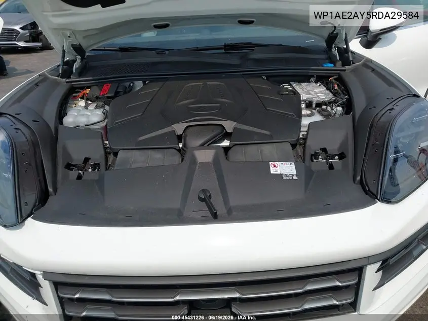 2024 Porsche Cayenne E-Hybrid VIN: WP1AE2AY5RDA29584 Lot: 45431226