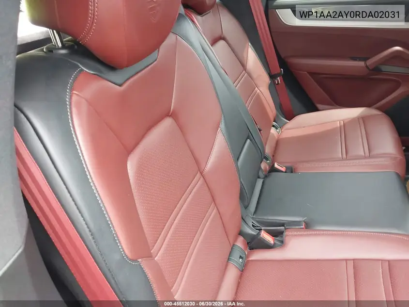 2024 Porsche Cayenne VIN: WP1AA2AY0RDA02031 Lot: 45512030
