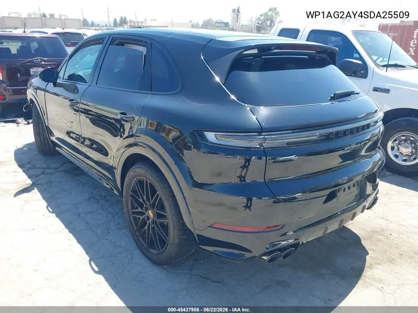 2025 Porsche Cayenne Gts VIN: WP1AG2AY4SDA25509 Lot: 45427956