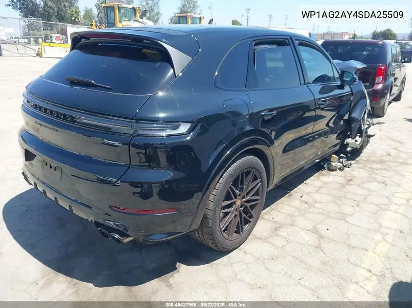 2025 Porsche Cayenne Gts VIN: WP1AG2AY4SDA25509 Lot: 45427956