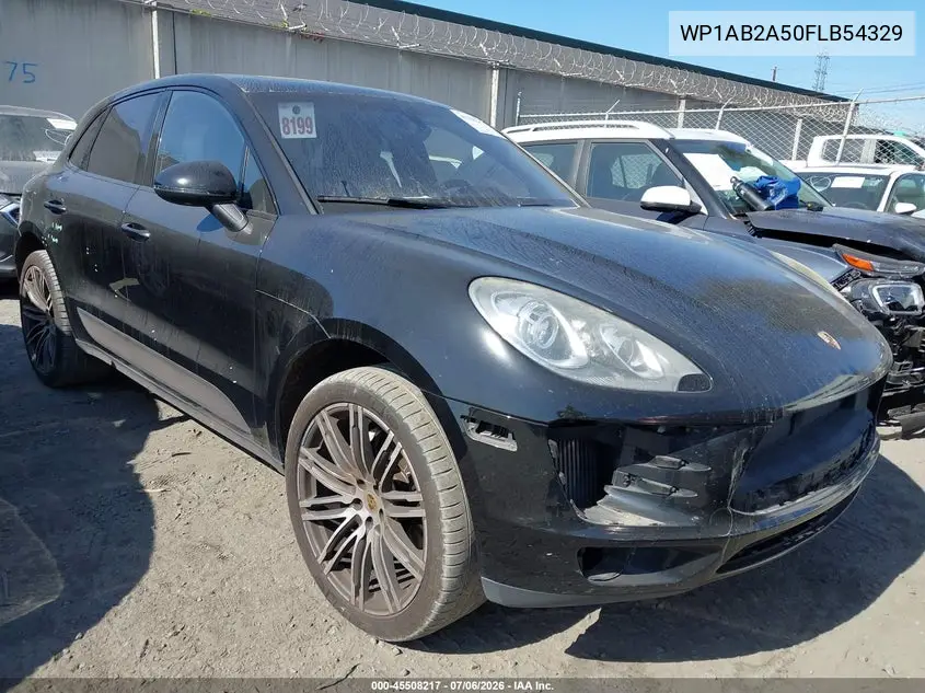 2015 Porsche Macan S VIN: WP1AB2A50FLB54329 Lot: 45508217