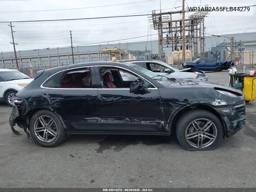 2015 Porsche Macan S VIN: WP1AB2A55FLB44279 Lot: 45514278