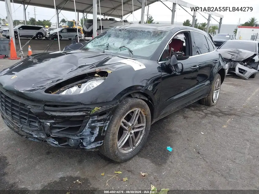 2015 Porsche Macan S VIN: WP1AB2A55FLB44279 Lot: 45514278