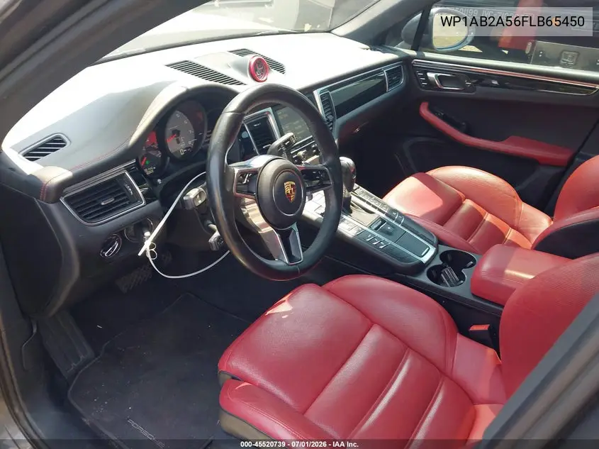 2015 Porsche Macan S VIN: WP1AB2A56FLB65450 Lot: 45520739