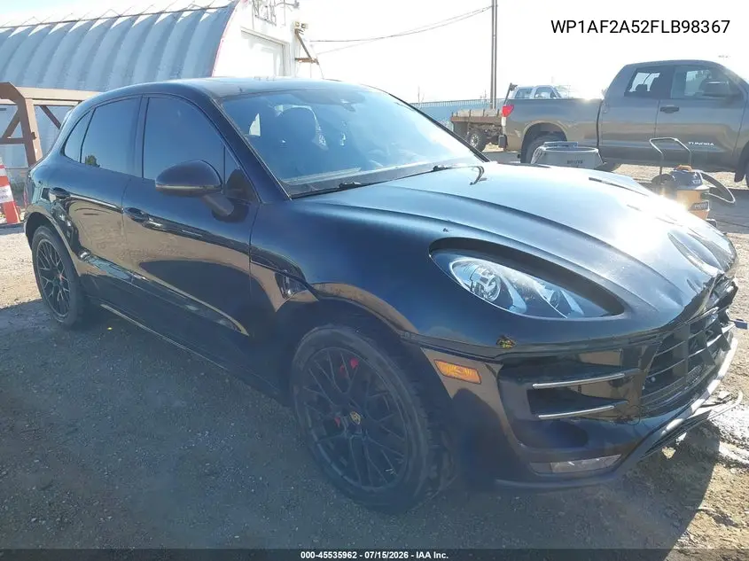2015 Porsche Macan Turbo VIN: WP1AF2A52FLB98367 Lot: 45535962