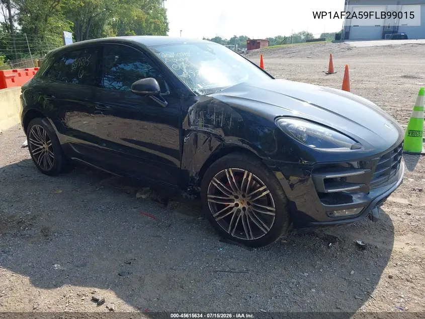 2015 Porsche Macan Turbo VIN: WP1AF2A59FLB99015 Lot: 45615634