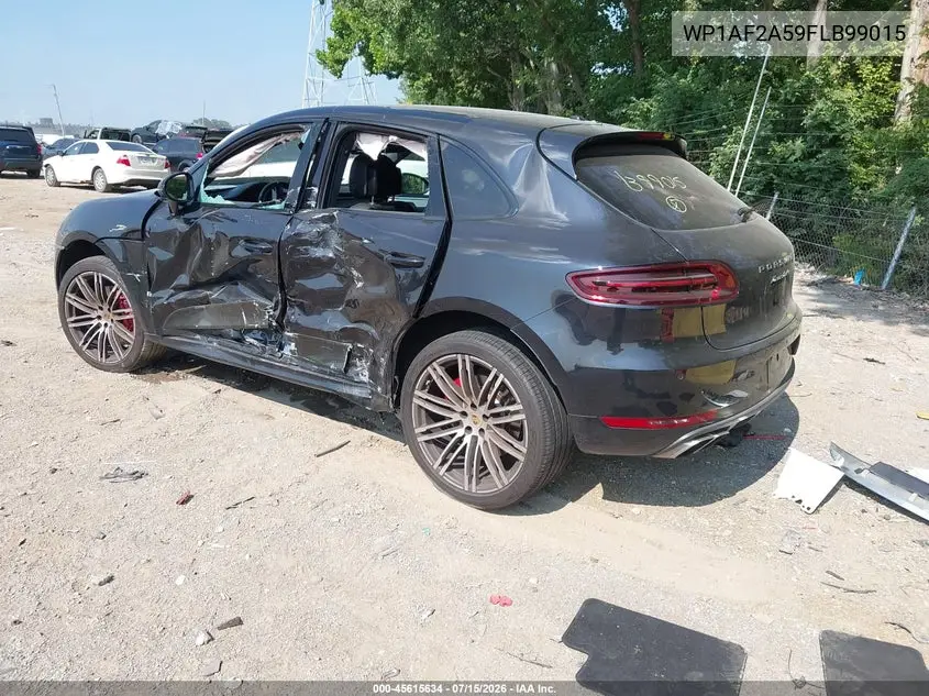 2015 Porsche Macan Turbo VIN: WP1AF2A59FLB99015 Lot: 45615634