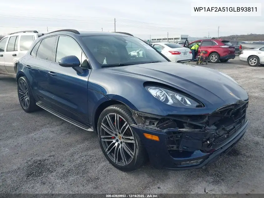 WP1AF2A51GLB93811 2016 Porsche Macan Turbo