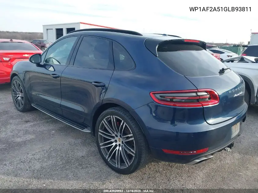 WP1AF2A51GLB93811 2016 Porsche Macan Turbo
