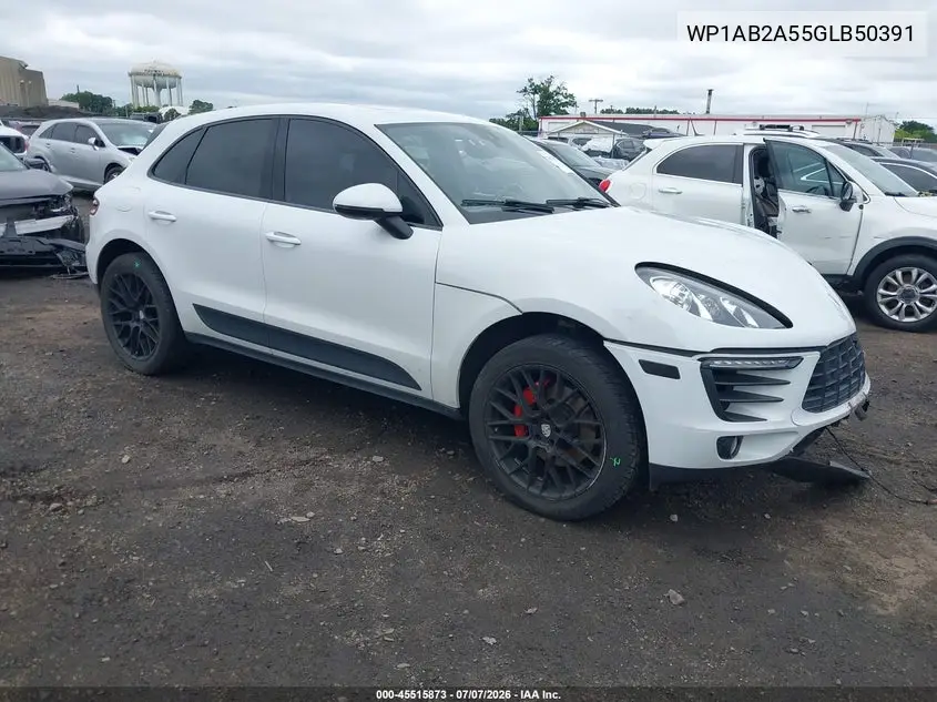2016 Porsche Macan S VIN: WP1AB2A55GLB50391 Lot: 45515873