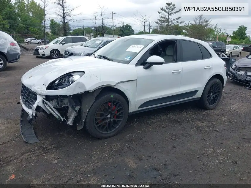2016 Porsche Macan S VIN: WP1AB2A55GLB50391 Lot: 45515873
