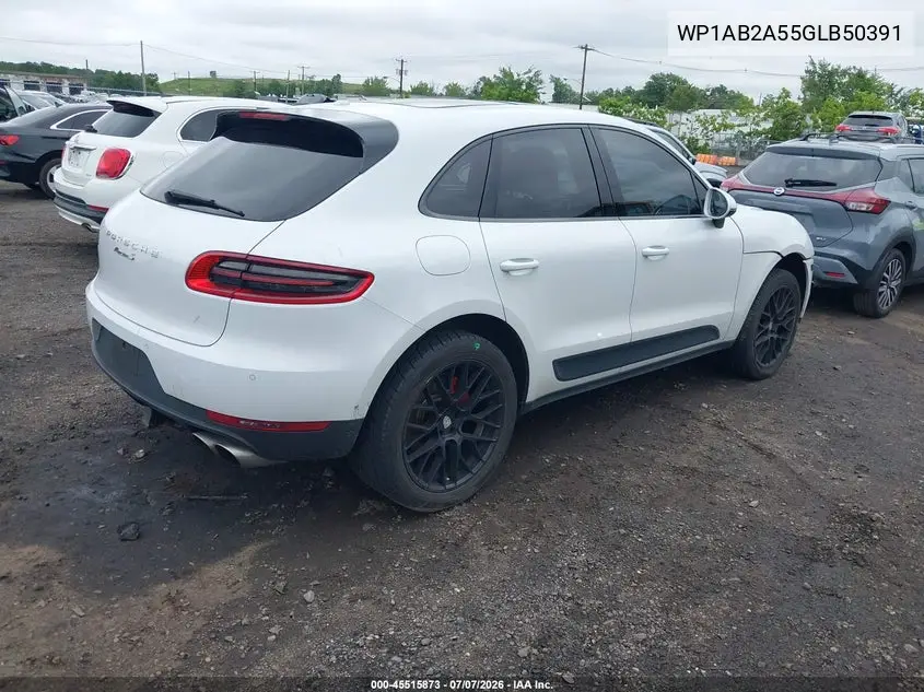 2016 Porsche Macan S VIN: WP1AB2A55GLB50391 Lot: 45515873