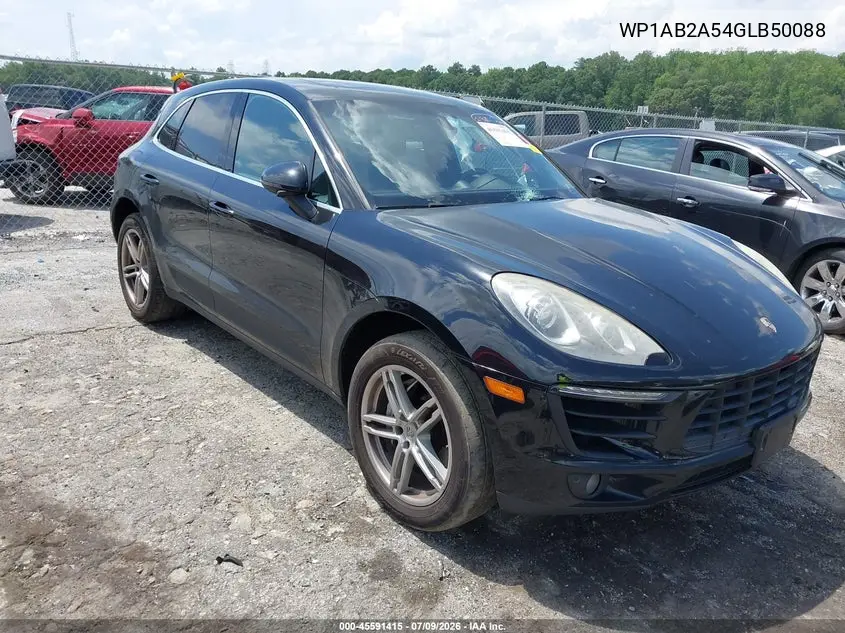 2016 Porsche Macan S VIN: WP1AB2A54GLB50088 Lot: 45591415