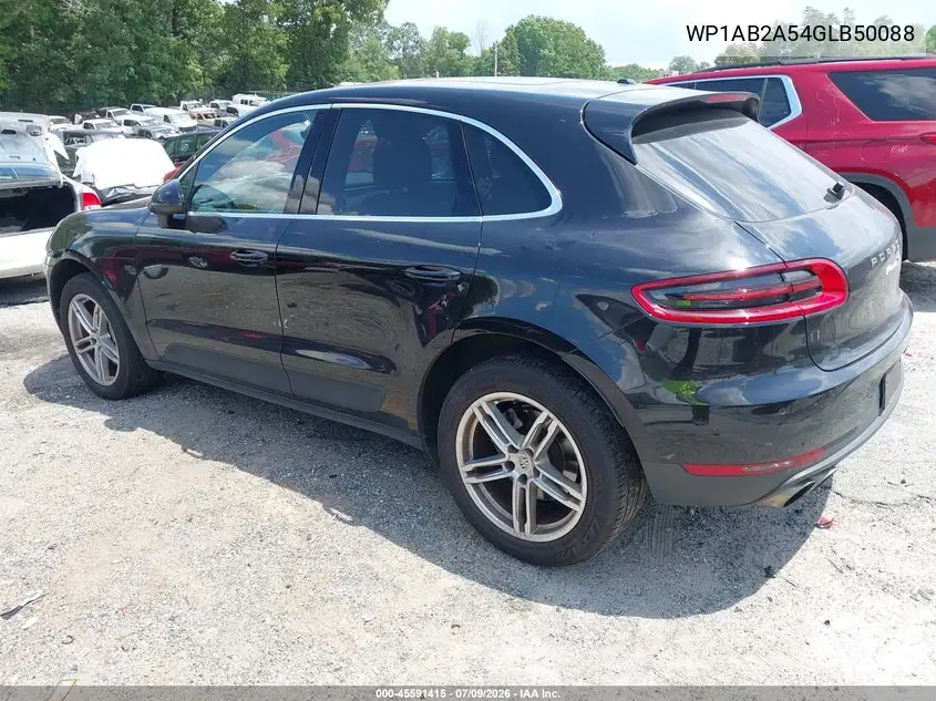 2016 Porsche Macan S VIN: WP1AB2A54GLB50088 Lot: 45591415