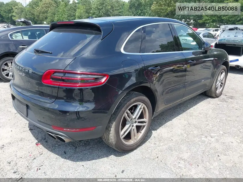 2016 Porsche Macan S VIN: WP1AB2A54GLB50088 Lot: 45591415