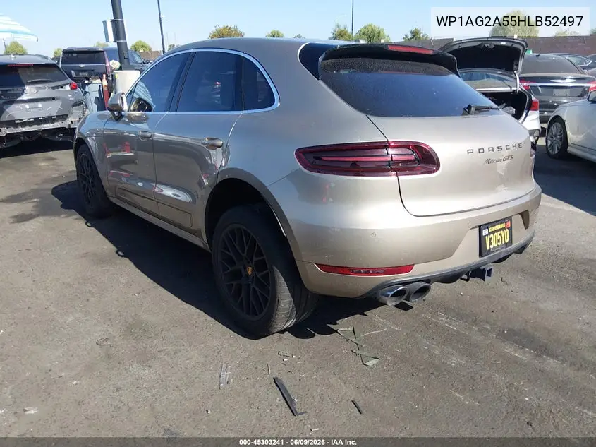 2017 Porsche Macan Gts VIN: WP1AG2A55HLB52497 Lot: 45303241