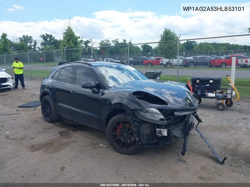 2017 Porsche Macan Gts VIN: WP1AG2A53HLB53101 Lot: 45376490