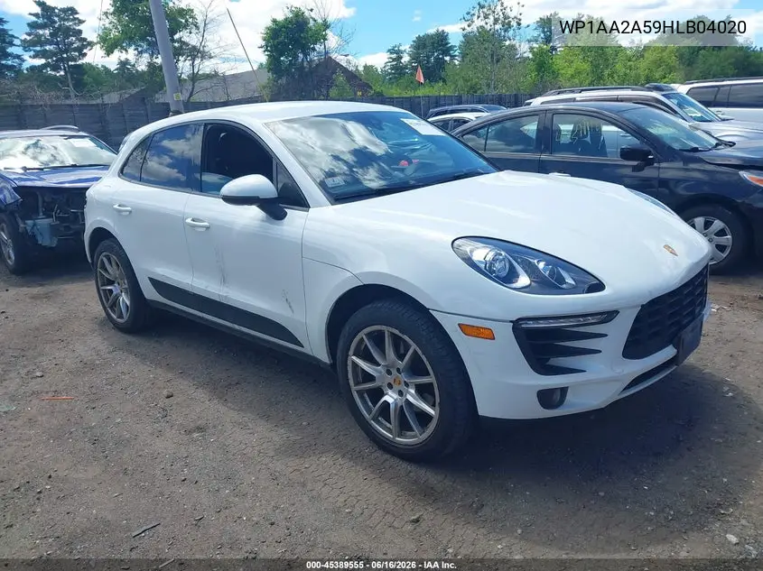 2017 Porsche Macan VIN: WP1AA2A59HLB04020 Lot: 45389555