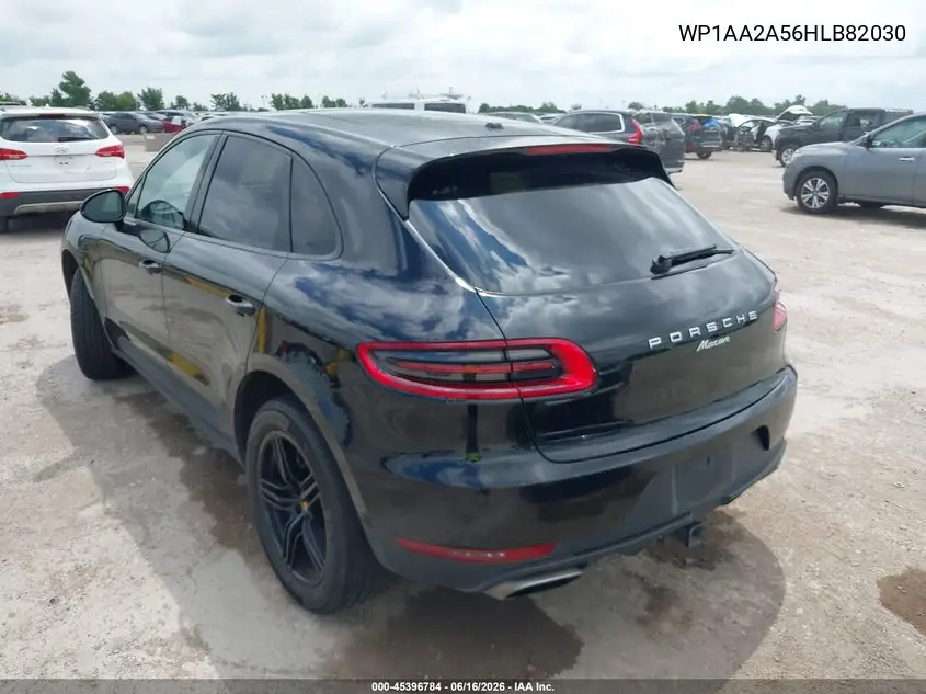 2017 Porsche Macan VIN: WP1AA2A56HLB82030 Lot: 45396784