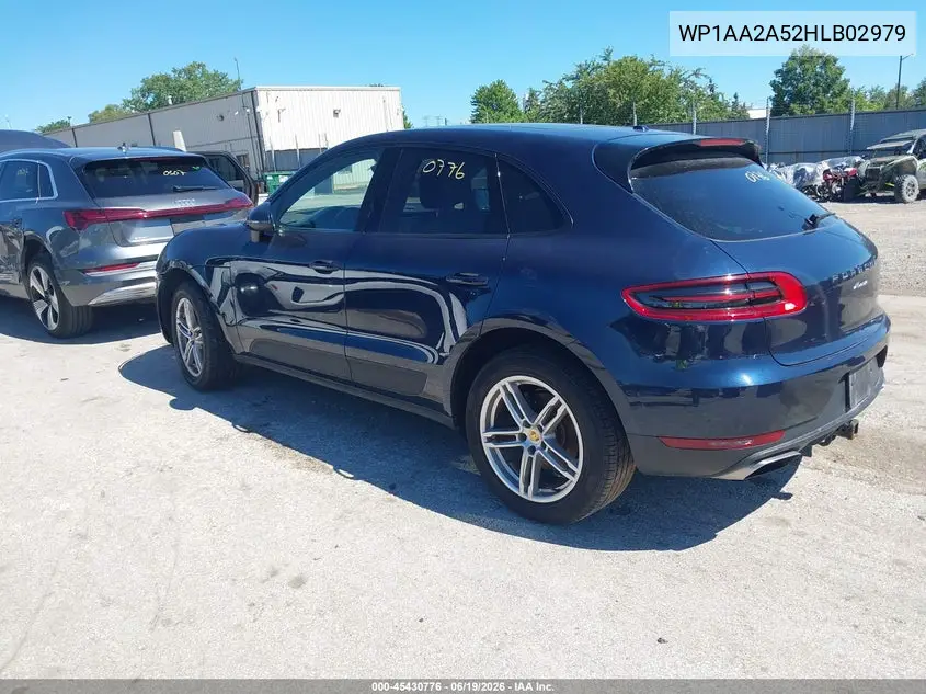 2017 Porsche Macan VIN: WP1AA2A52HLB02979 Lot: 45430776