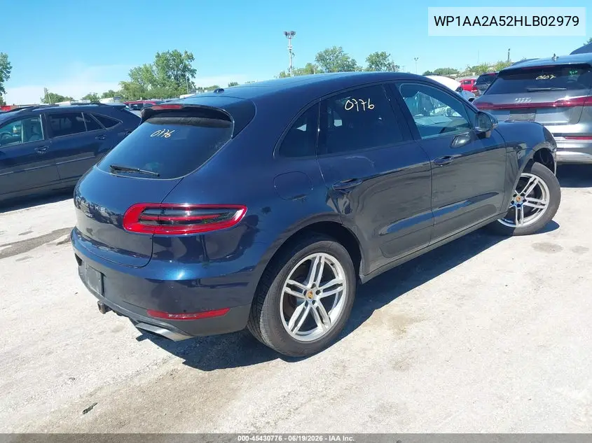 2017 Porsche Macan VIN: WP1AA2A52HLB02979 Lot: 45430776