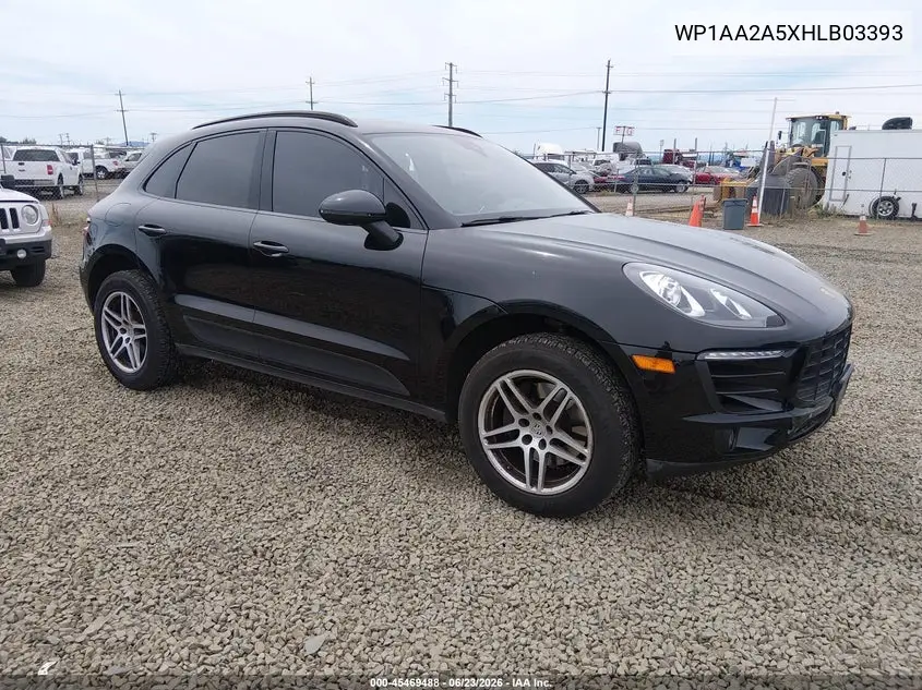 2017 Porsche Macan VIN: WP1AA2A5XHLB03393 Lot: 45469488