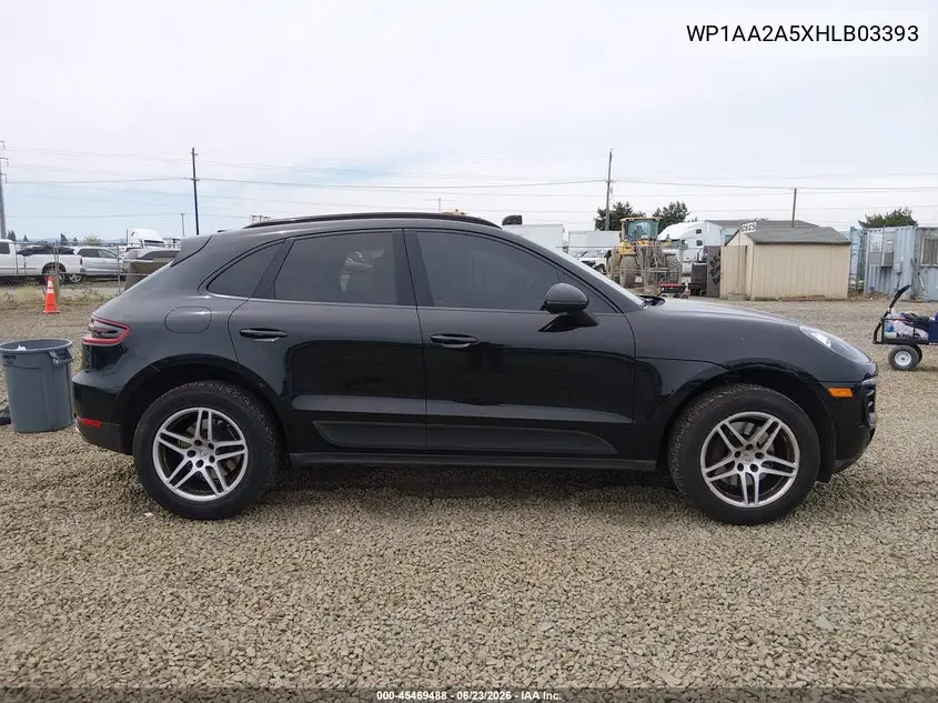 2017 Porsche Macan VIN: WP1AA2A5XHLB03393 Lot: 45469488